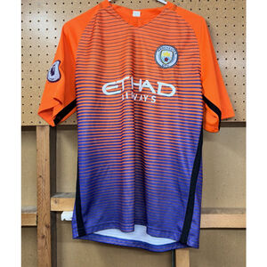 Manchester City Jersey 2016 #11 Indy Stars FC Adult Size Medium